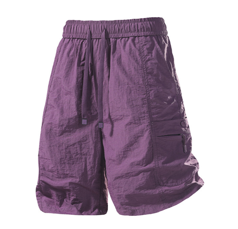 Fashion sports loose shorts