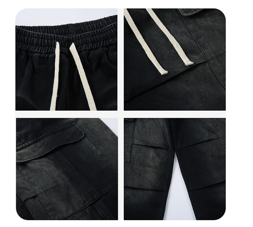 Fashion sports loose jeans