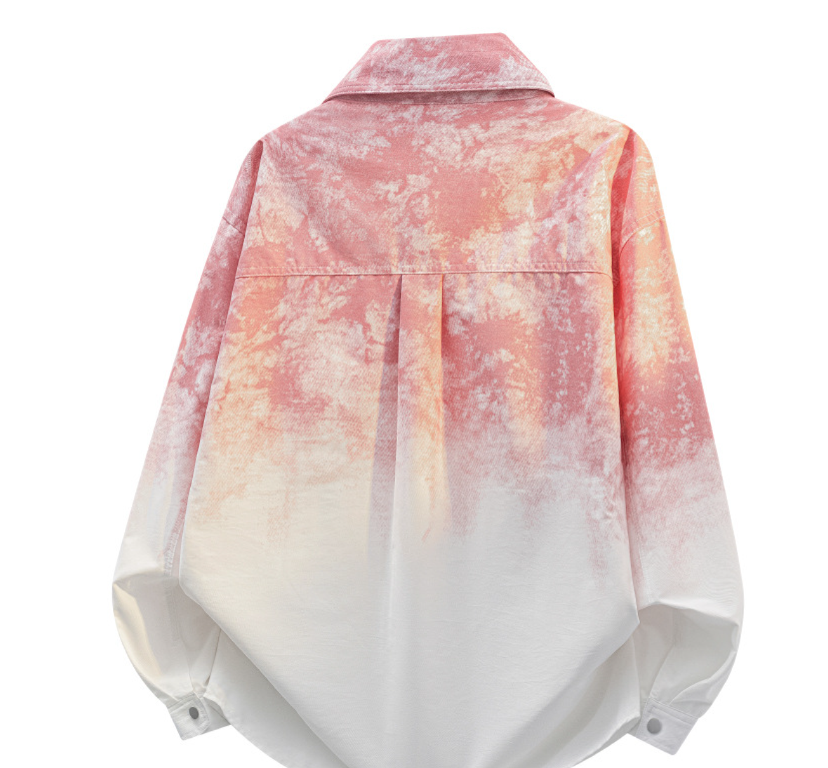 Fashion printed solid color T-shirt