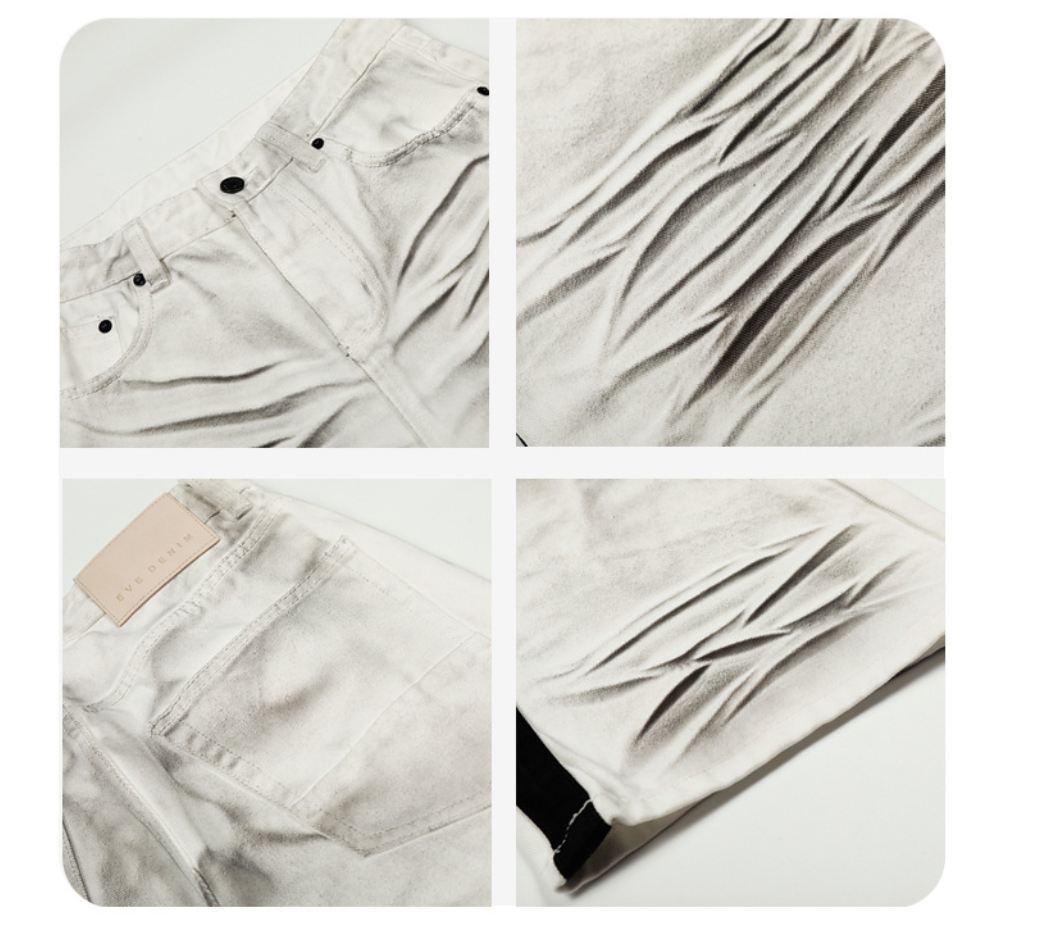 Fashion sports loose jeans