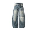Fashion sports loose jeans