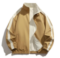 Fashion printed solid color jacket