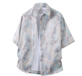 Fashion printed solid color T-shirt
