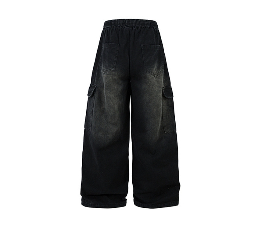 Fashion sports loose jeans