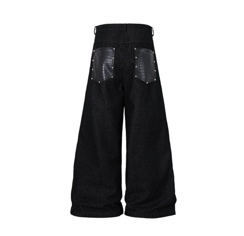 Fashion sports loose jeans