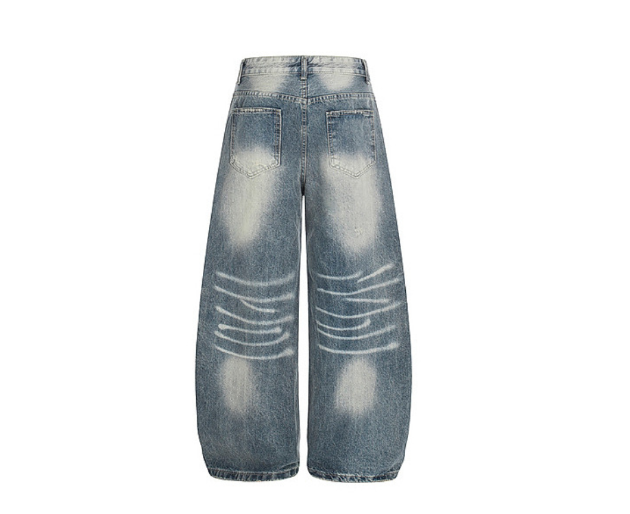 Fashion sports loose jeans