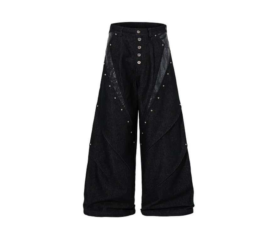 Fashion sports loose jeans