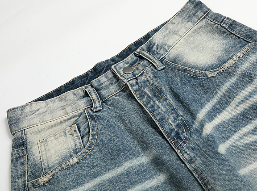 Fashion sports loose jeans